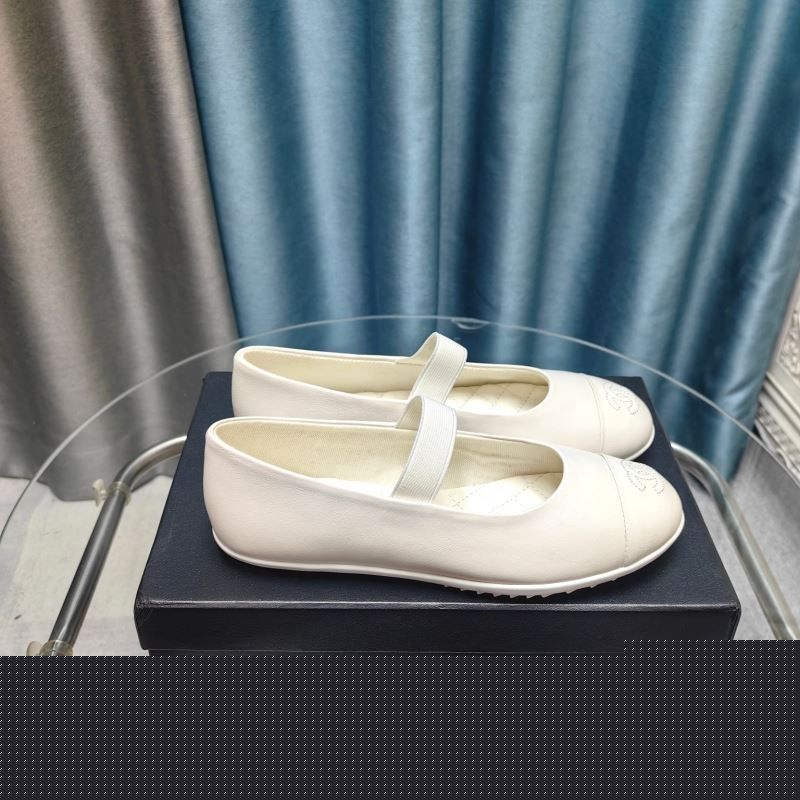 Ch*el leather shoes
